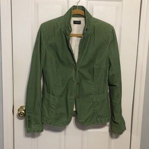 J.CREW VINTAGE GREEN CORDUROY JACKET